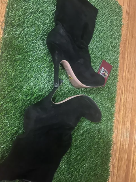 PRADA SUEDE SLOUCH boots Size 36 $499.00 - PicClick