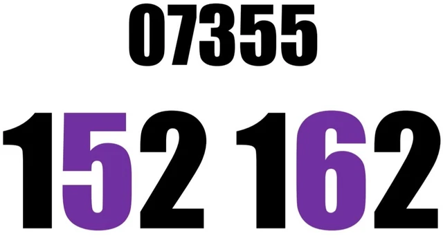 Gold Vip Business Easy Memorable Mobile Phone Number Platinum Sim 152 162