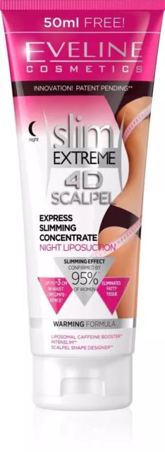 Eveline Slim Extreme 4D Scalpel Express Concentré Minceur Nuit Liposuccion