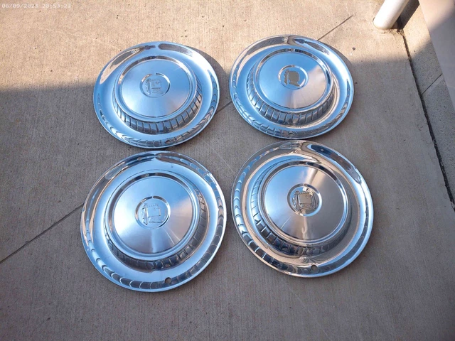 Wheel Covers Set Of 4 1957  Dodge  Lancer Hub Caps 14 Inch Used