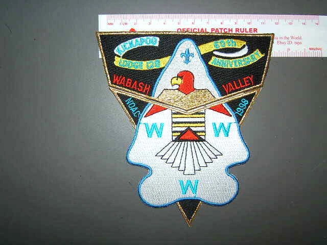 Boy Scout OA Kickapoo Lodge 128 1998 NOAC set 1808U