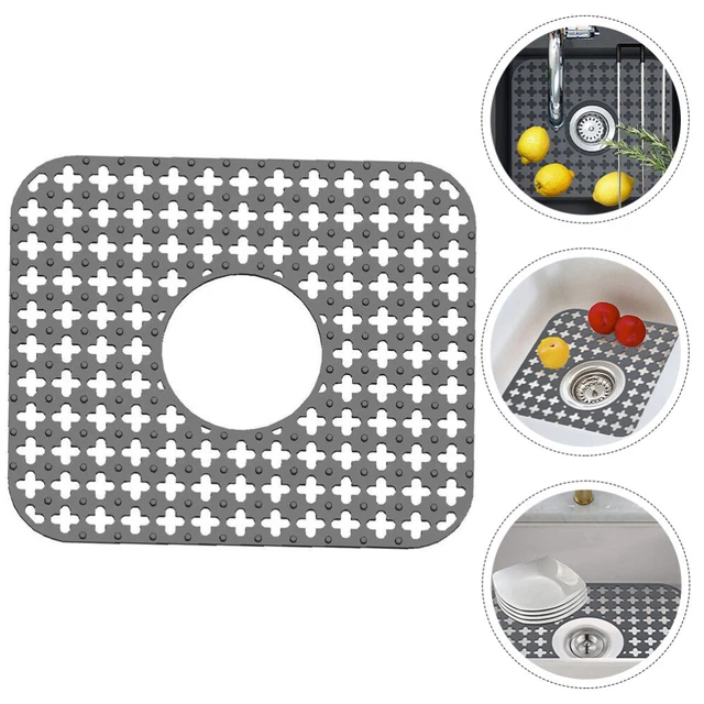 Tappetino lavandino a fila tappetino acchiappaacqua piscina tappetino asciugatrice silicone