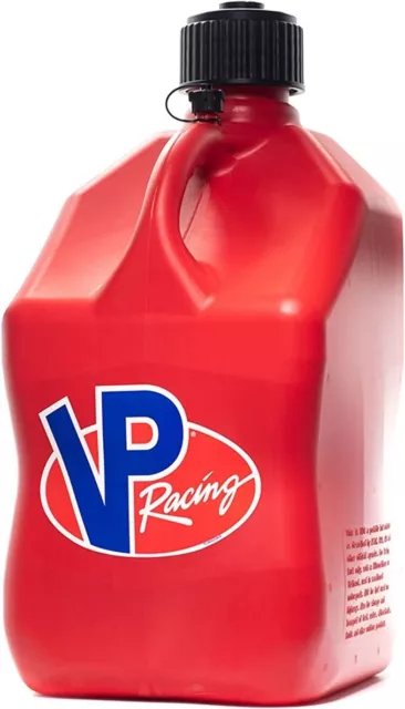 VP Racing Fuels 3512 Motorsport 5 Gallon Square Plastic Utility Jug Red, 1 Jug