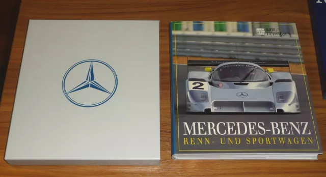 Livre coffret Mercedes-Benz Renn- und Sportwagen de 1993 allemand