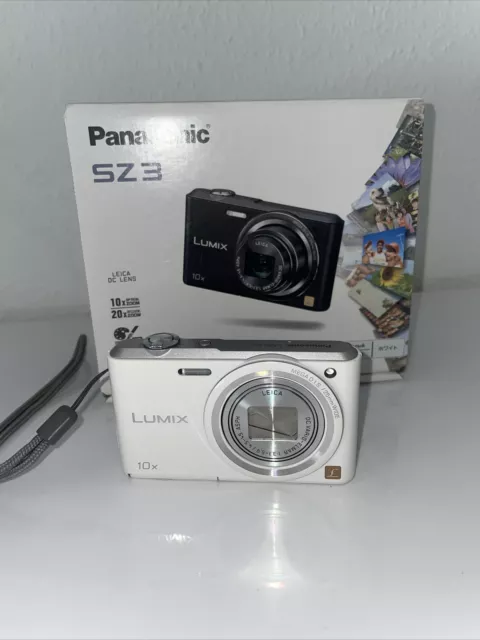 Panasonic Lumix DMC-SZ3 Digitalkamera 10x Zoom-Objektiv Mega O.I.S 25-250 lens