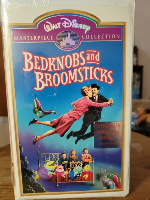Bedknobs And Broomsticks Vhs Clamshell Walt Disney Masterpiece Sealed Picclick