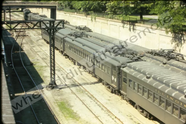 Original Slide IC Illinois Central Electric Lines 6-73 Chicago ILL