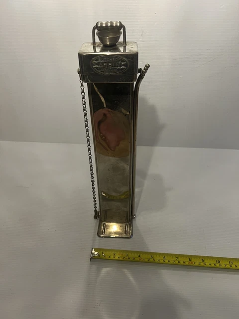 Tanque de desarrollo de carabina de carniceros de acero vintage - sin probar