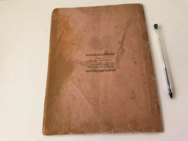 MARYBOROUGH ( VICTORIA) Centenary Home-Coming Official Souvenir Booklet 1935 2