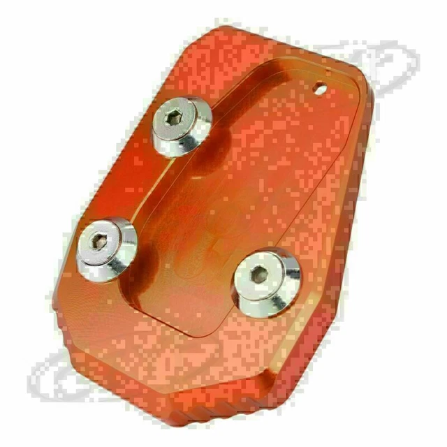 Supporto laterale piastra di prolunga per Yamaha MT09 2013 2014 15 16 arancione