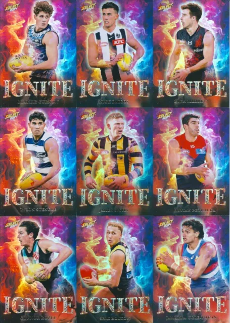 2024 afl select footy stars ignite card you choose your card