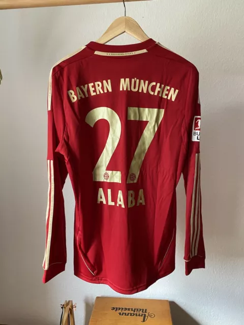 FC Bayern München Adidas Trikot Herren Gr. S langarm Alaba