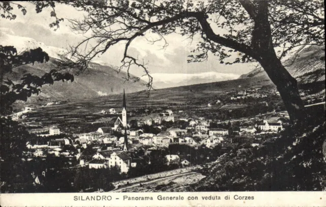 Cartolina Alto Adige 1930 -SCHLANDERS Vinschgau-SILANDRO Val Venosta-...