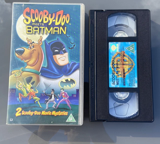SCOOBY DOO MEETS Batman Vhs Video Tape 2 Scooby Doo Movie Mysteries EUR ...