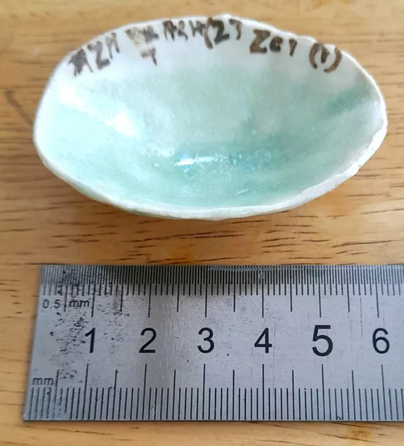 One Of 3 . Val Barry Studio Pottery Unique Test Sample Bowls Pot Potter