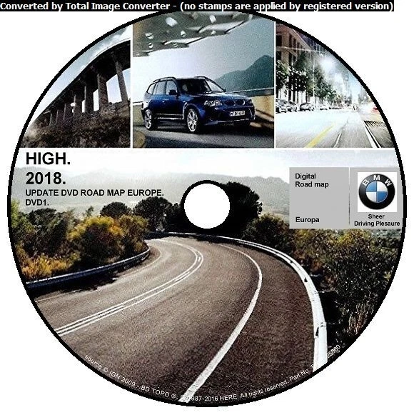 Bmw Update Dvd Road Map Europe À VENDRE! - PicClick FR