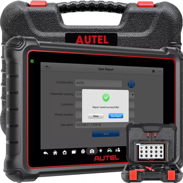 2024 Autel OBD2 Scanner Diagnosegerät Profi Alle System MK900 UPGRADE OF MK808BT