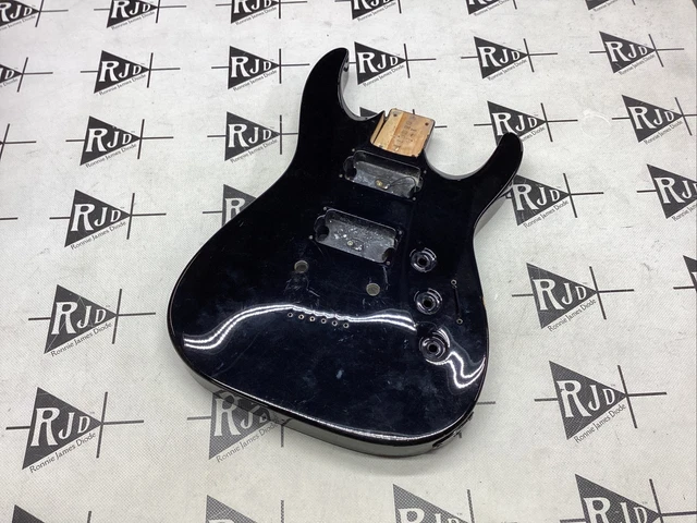 Jackson Japan Dinky DKMG Electric Guitar Body Black Arched Top Hardtail