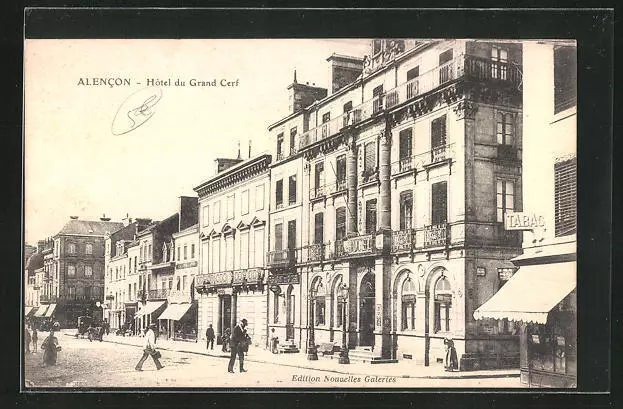 CPA Alencon, Hotel du Grand Cerf