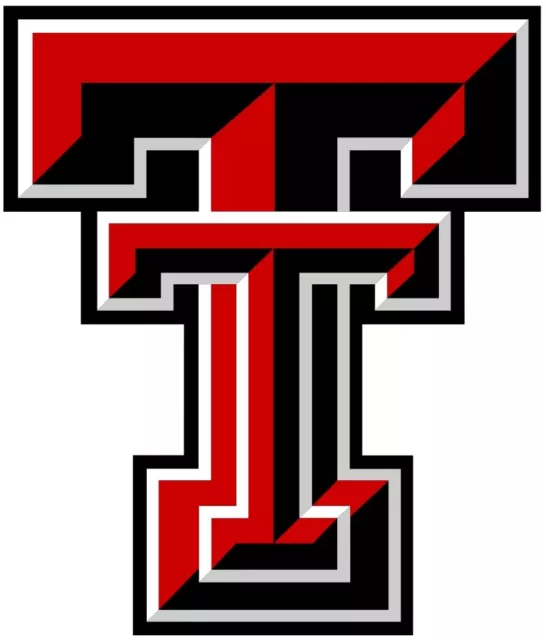 Texas Tech Red Raiders Logo Decal Sticker 4"