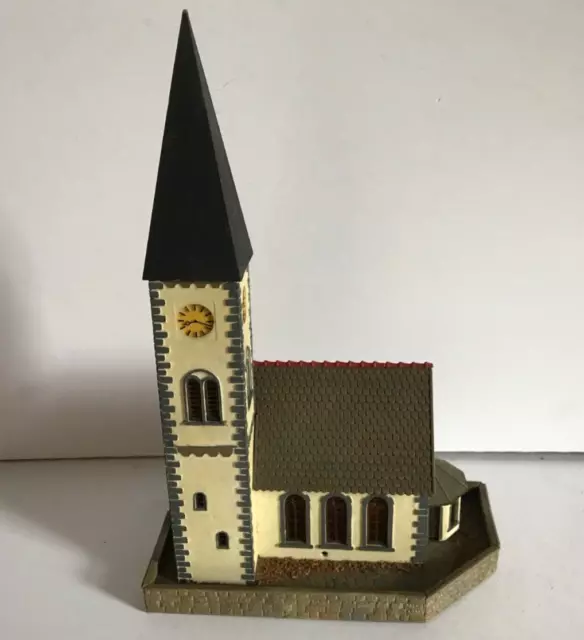 Faller Ho Scale Church With Steeple B -238 Old Vintage Building - Model Railway