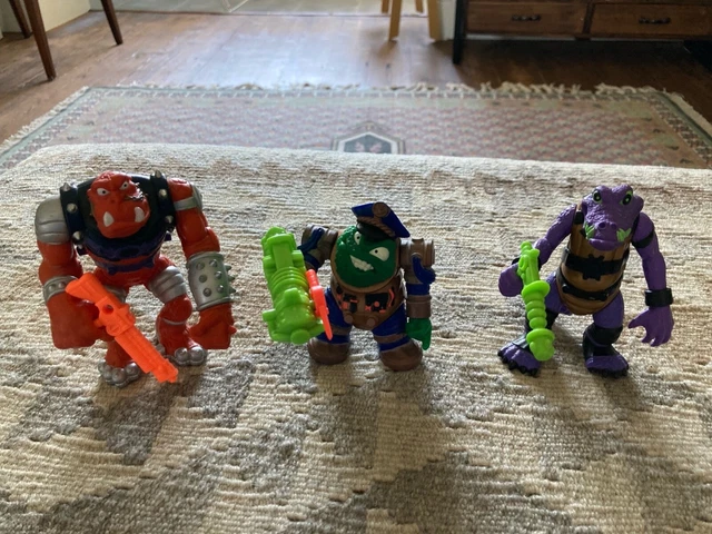 BUCK O’ HARE TOAD AIR MARSHAL/BRUISER/AL NEGATOR Figures: ORIGINAL