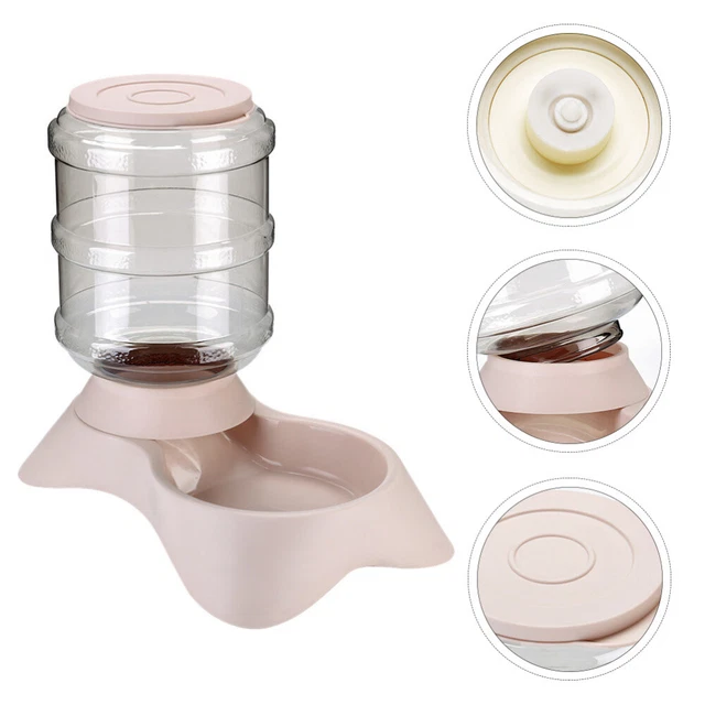 Automatic Water Dispenser Gravity Waterer Pet Feeder Cat Bowl
