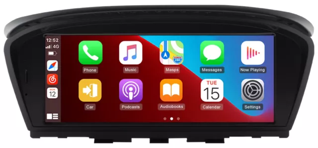 6+64GB Für BMW 5er CCC E60 E61 E63 CarPlay Android Auto Autoradio Bluetooth WIFI