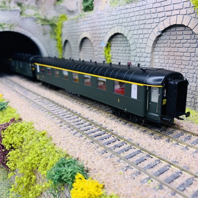 3 voitures OCEM RA Le Mistral, SNCF, Ep. III - LSMODELS MW1002/1