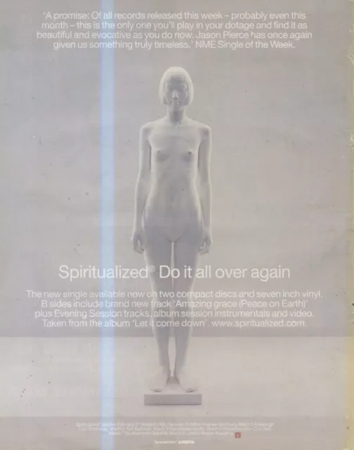 Sfbk85 Advert 15X11 Spiritualized : Do It All Over Again Single