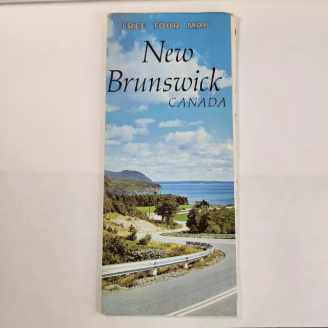 VINTAGE ROAD MAPS LOT Of 3  1960-70’s Canada Ontario New Brunswick Alberta 2