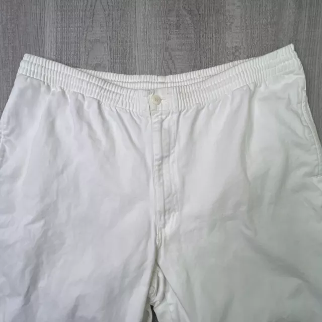 VINTAGE JANTZEN SPORT Men's Lounge Pants Elastic Waist Drawstring White ...