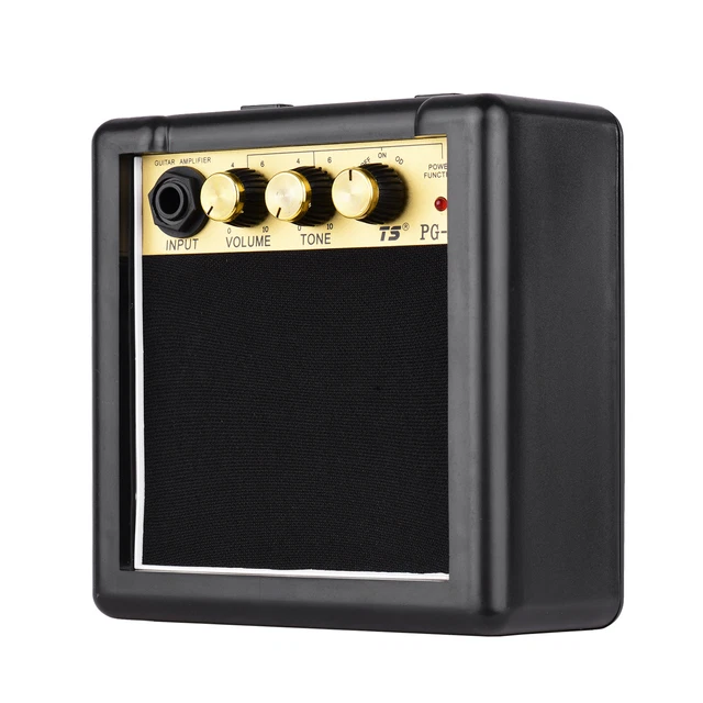 Electric Guitar Amplifier 3W Speaker Volume Tone Control with Sound Effects I2H5