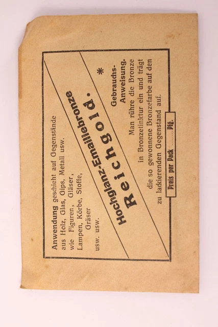 Hochglanz Emaillebronze Bronze Farbe Pulver für Vergoldung Reichgold Alt ca. 17g