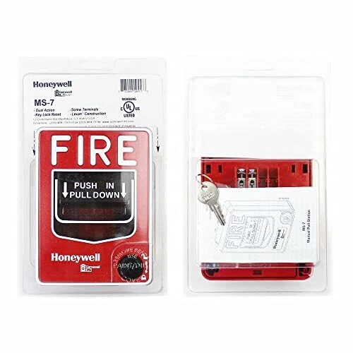 Gamewell MS-7 Fire Alarm Dual Action Manual Pull Station Fire Alarm