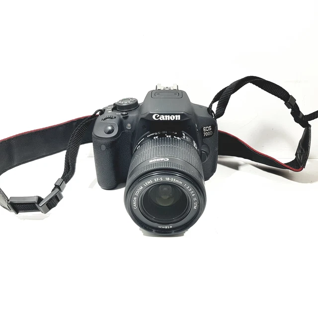 Appareil Photo Reflex Canon EOS 700D 18 Mp + 18-55mm Noir B (PO151287)