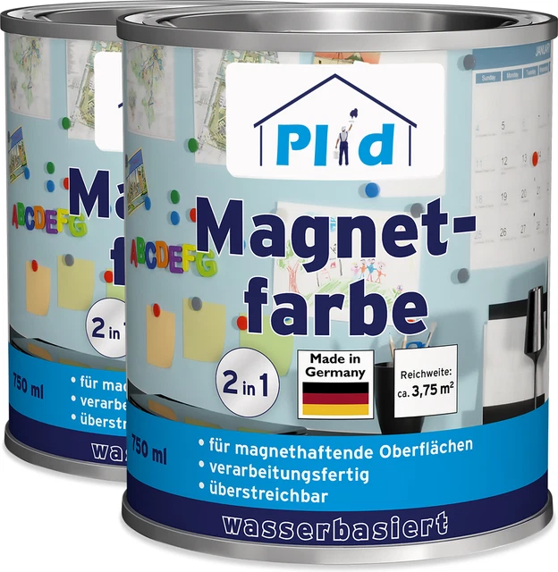 Pintura magnética premium pintura magnética pared magnética gris antracita