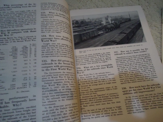 Lot of railroad train Items Vintage 1940's 1950's Quiz Development Ticket Jacket 5
