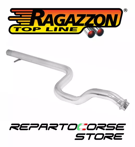 RAGAZZON TUBO CENTRALE NO SILENZIATORE VOLKSWAGEN GOLF IV 1.4I 16V 55kW 75CV