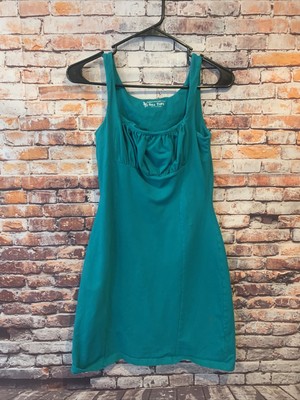 teal green victoria secret bra tops sleeveless dress womens size small