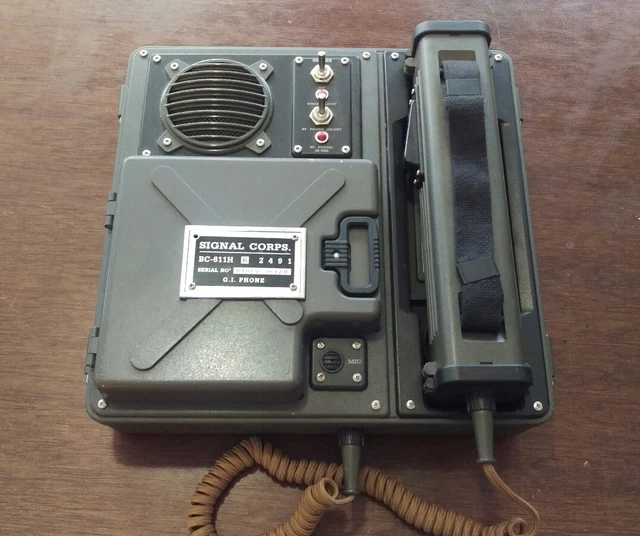 SIGNAL CORPS BC-611H Gi Phone $60.00 - PicClick