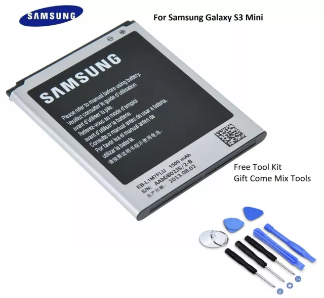 Genuine EB-F1M7FLU 1500mAh 4 Pin Battery Replacement For Samsung Galaxy S3 Mini