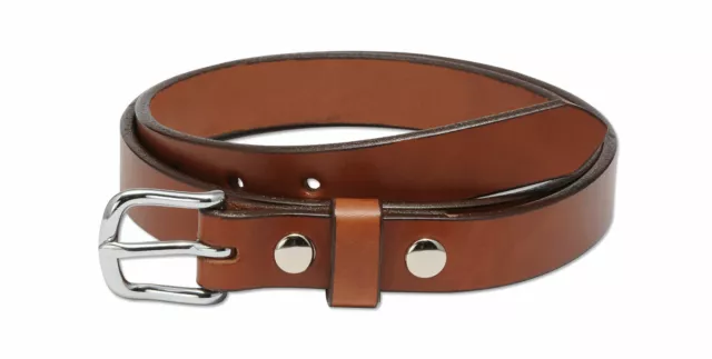 1" Amish Hand Crafted Casual / Dress Belt, Blk Brn Burg Dk Brn 30 - 60" Long