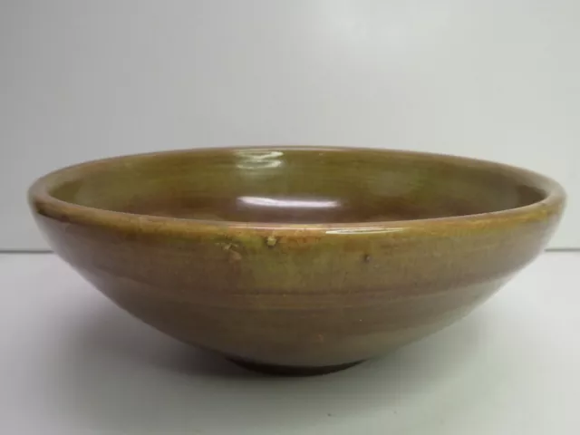 Vintage Australian Pottery Ceramic Studio Bowl  Signed To Base