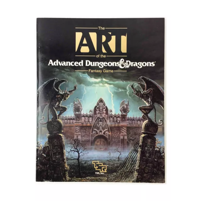 TSR AD&D 1st Ed  Art of the Advanced Dungeons & Dragons Fantasy Game (1st E VG