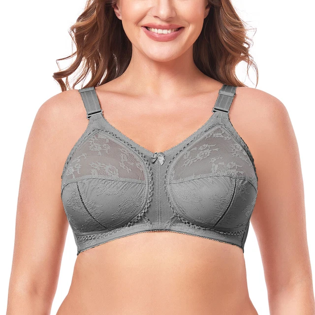 TRIUMPH 210-011 WIRE free Bra plus size B C D DD E F G 12 14 16 18