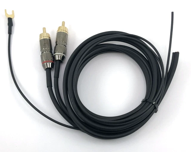 CABLE RECORD PLAYER Rca Phono Thorens With Mass Wire Turntable Lenght