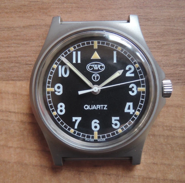 2006 CWC W10/G10 military watch, SERVICED, VG+ w/ original CWC sticker, RMSD