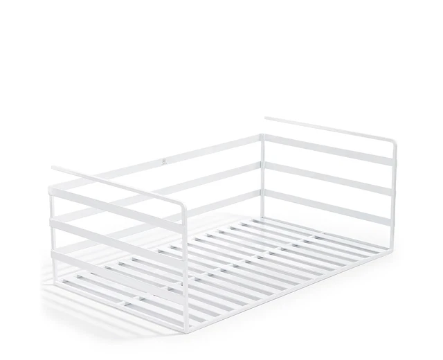 Martha Stewart Collection Under Shelf Rack, Carbon steel, White