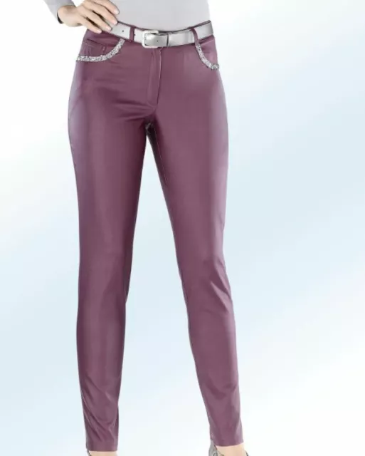 Jeans Elasticizzati 5- Pantaloni con Tasche Lucido Elastico Bengaline Sventato